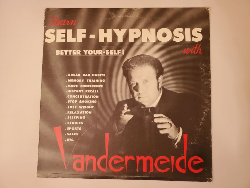 Vandermeide Learn Self-Hypnosis vinyl record